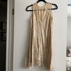 Shimmer Lace Dress